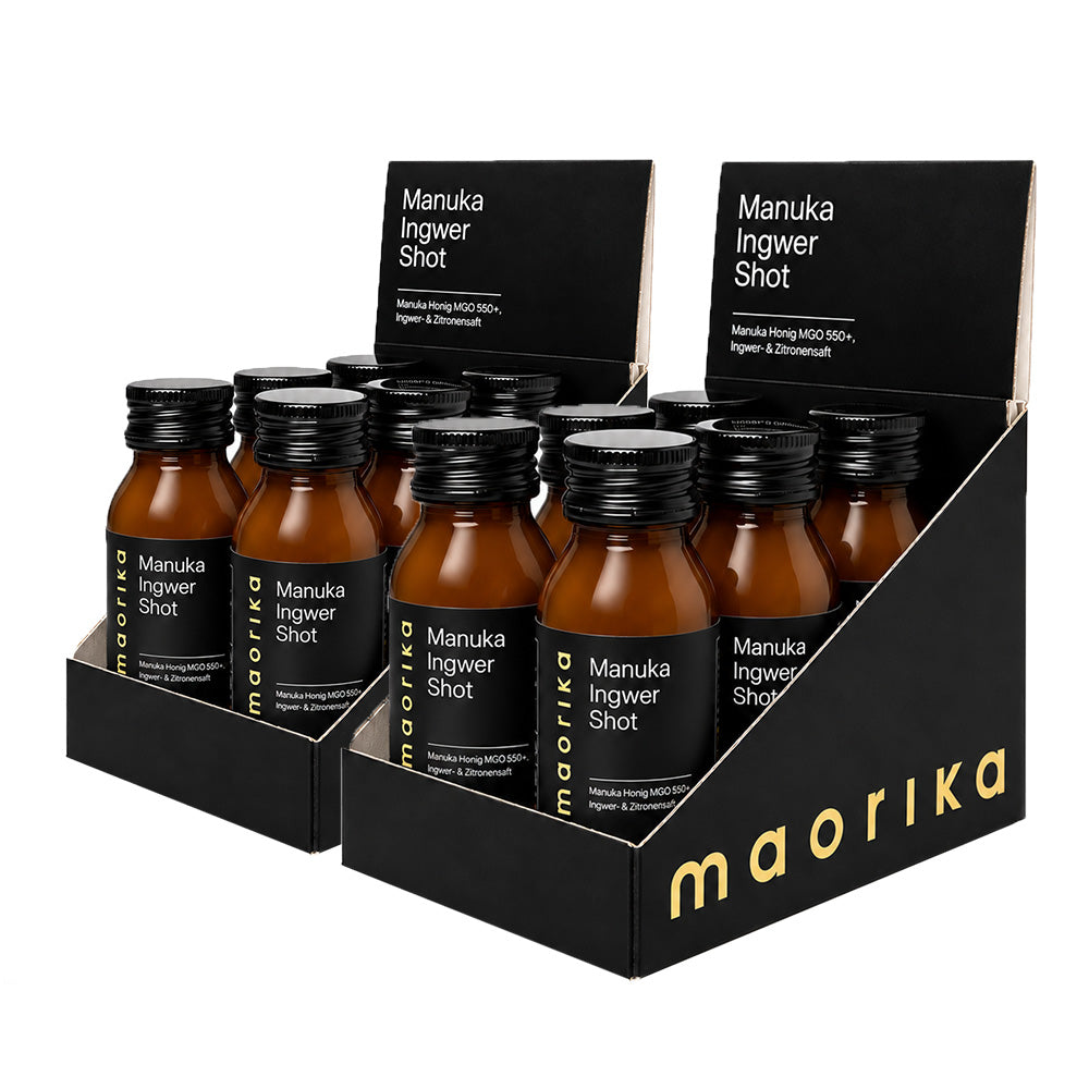Manuka Ingwer Shots