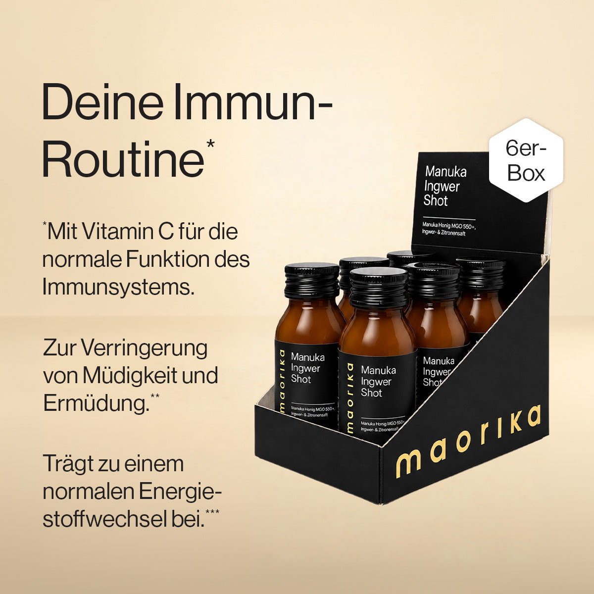 Manuka Ingwer Shots