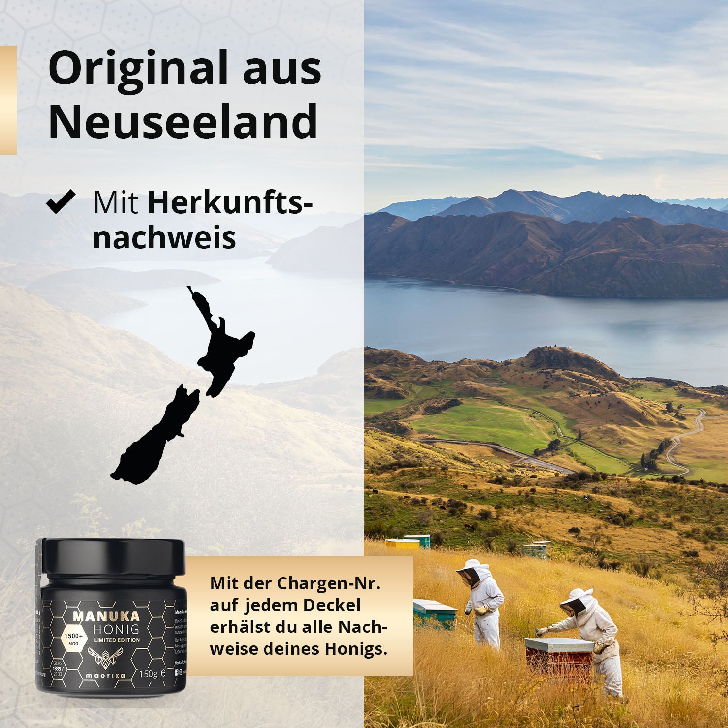 Manuka Honig MGO 1500+
