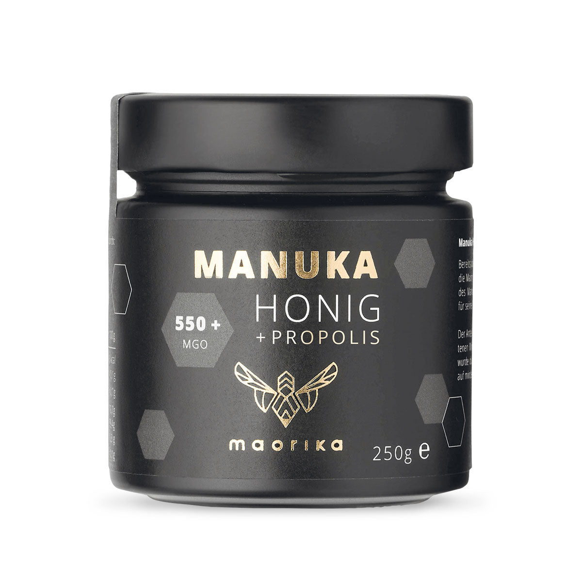 Manuka Honig MGO 550+ mit Propolisanteil