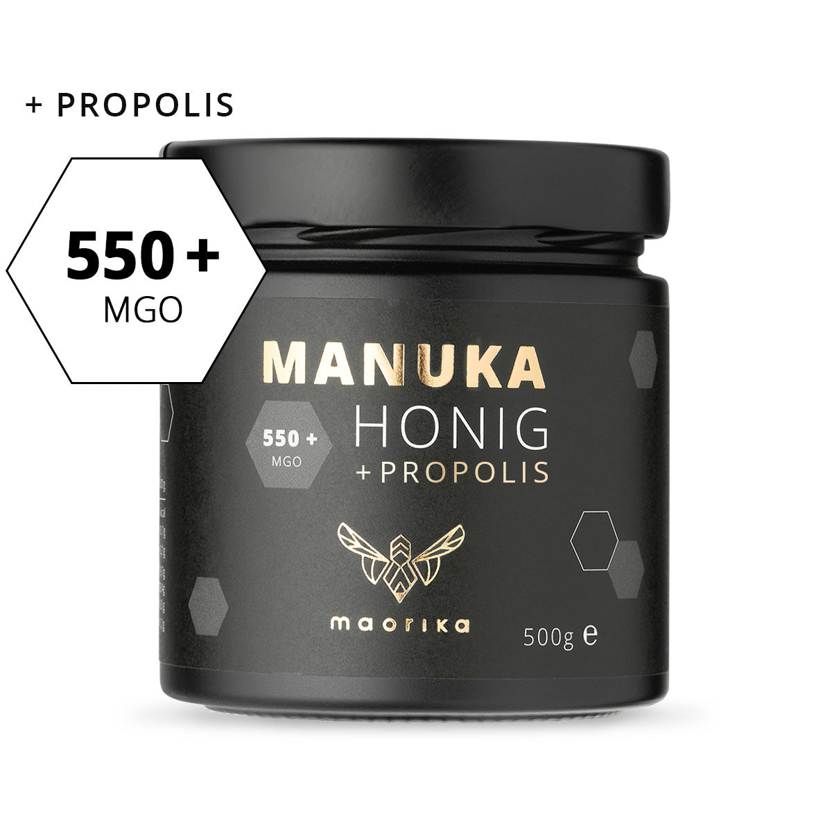 Manuka Honig MGO 550+ mit Propolisanteil
