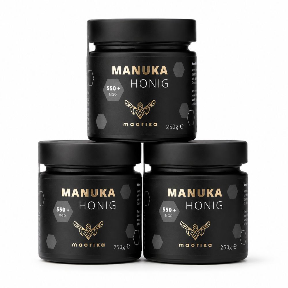 3x Manuka Honig MGO550+ - 250g