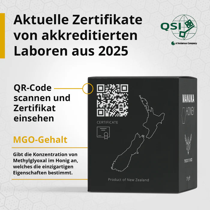 Manuka Honig MGO 550+ mit Propolisanteil