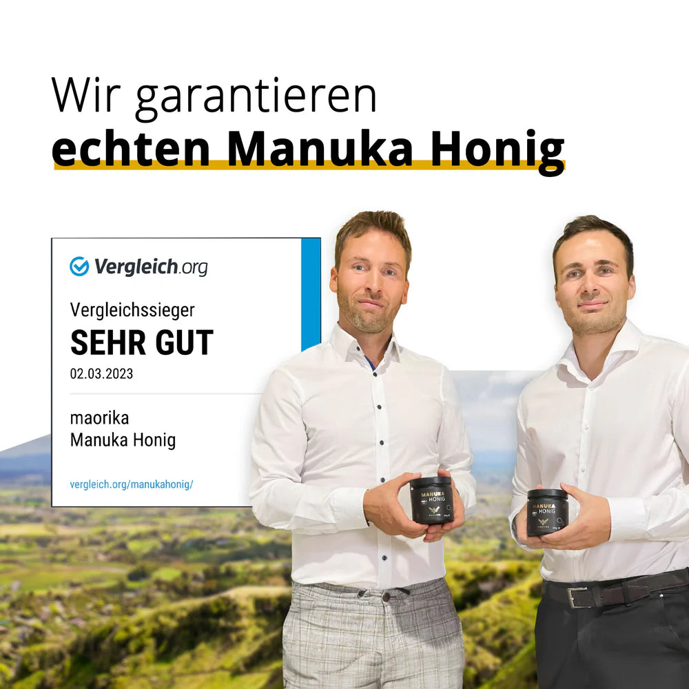 Manuka Honig MGO 550+  & gratis Manuka Gummies