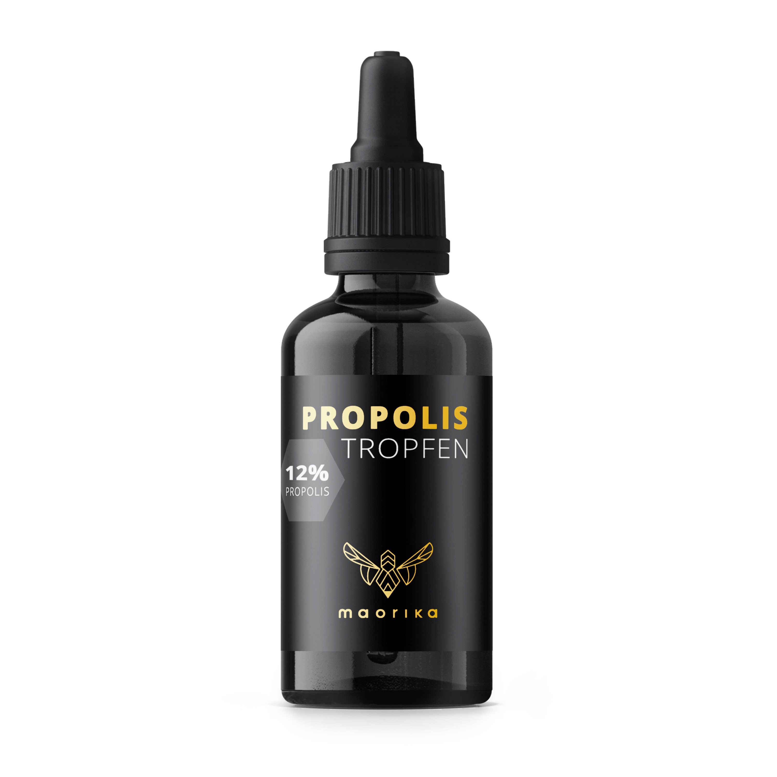 Teinture de propolis 12% - soluble dans l'eau sans alcool