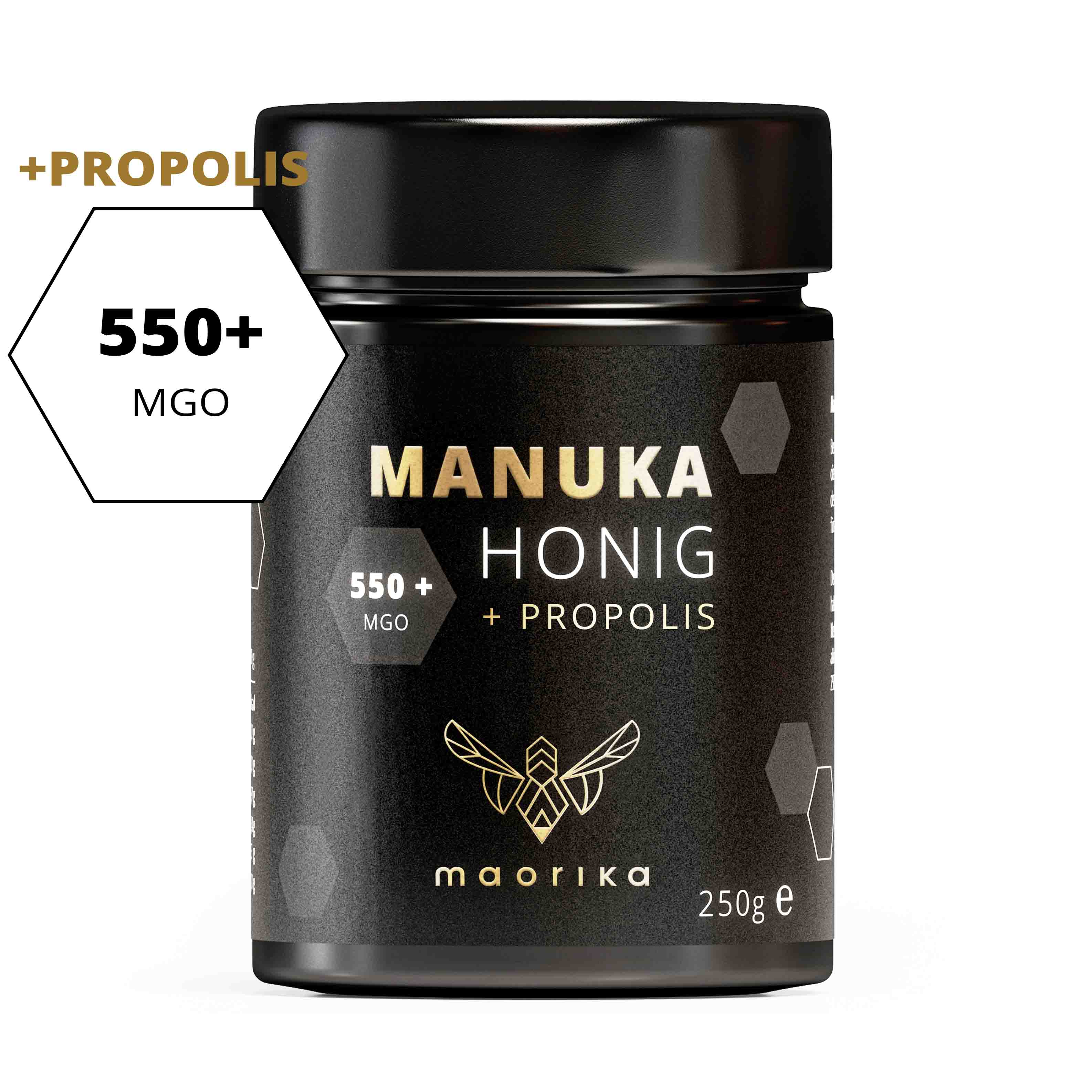 Manuka Honig MGO 550+ mit Propolisanteil