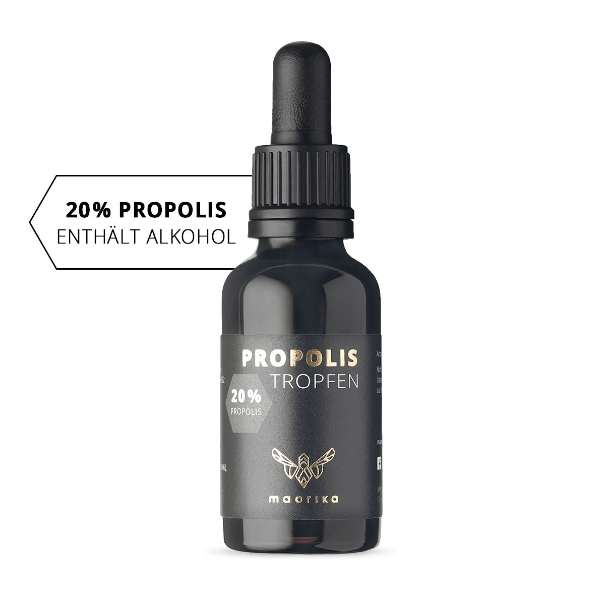 Propolis Tinktur 20% mit Alkohol