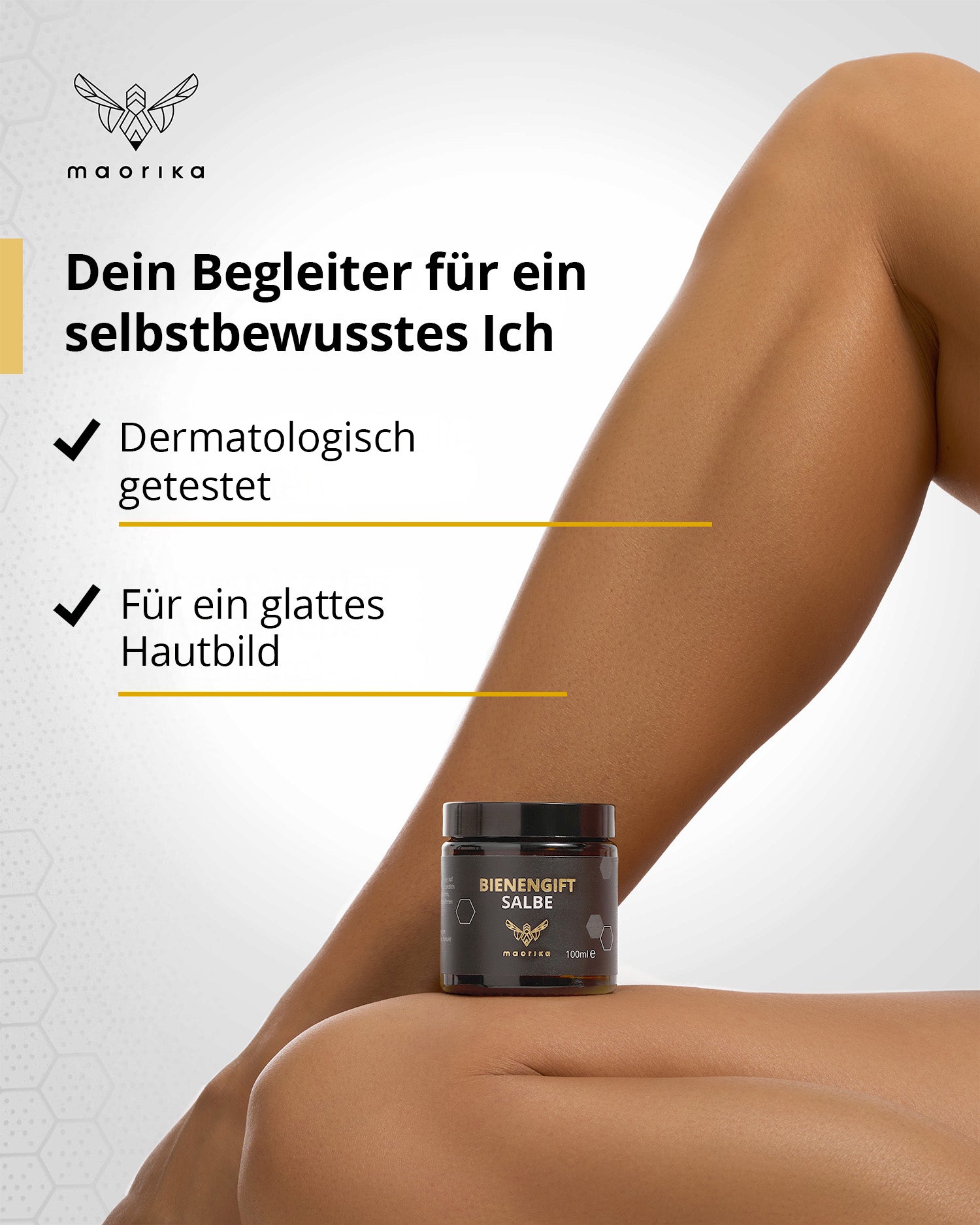 Bienengiftsalbe mit Manuka-Öl